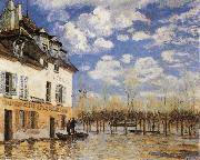 Alfred Sisley The Bark during the Flood oil painting picture wholesale